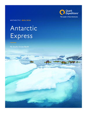 Quark Expeditions Antarctic Express Fly South Cruise North 2025 2026